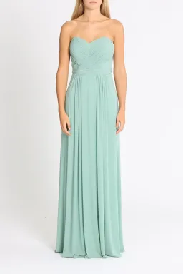 Tania Olsen Raven TO832 Strapless Gown in Mint Size 10 for rent on The Volte - image 1
