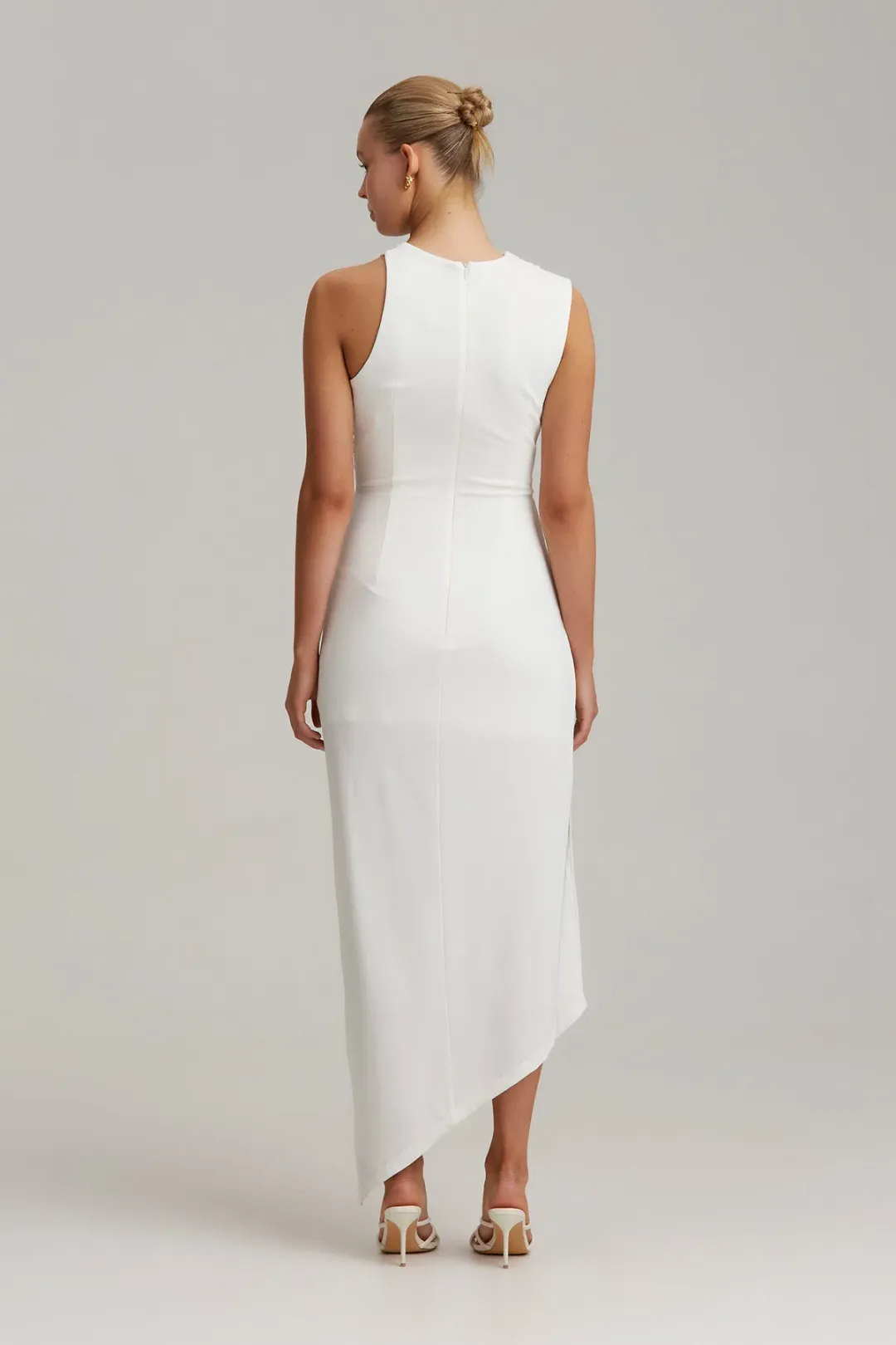 C/MEO Collective Entropy Dress White Size 8 for rent on The Volte - main image