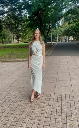 C/MEO Collective Entropy Dress White Size 8 for rent on The Volte - image 2