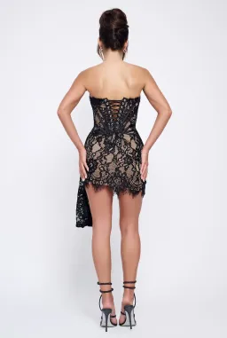 Lani Lou Adeline Lace Dress Black Size 6 for rent on The Volte - image 2