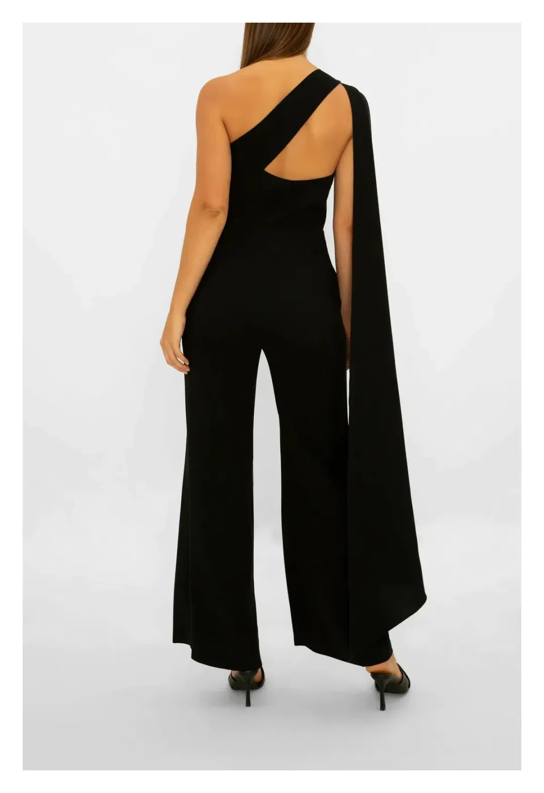 Carla Zampatti Homage to Carla Jumpsuit Black Size 8 for rent on The Volte - main image