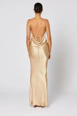 Winona Cheri Dress Gold Size XS / AU 6 for rent on The Volte - image 2