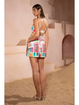 Eliya the label Taormina Shirt M / AU 10 and Monaco Skirt L / AU 12 in Print for rent on The Volte - image 5