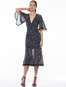 Talulah Unwavering Glamour Midi Dress for rent on The Volte - image 1