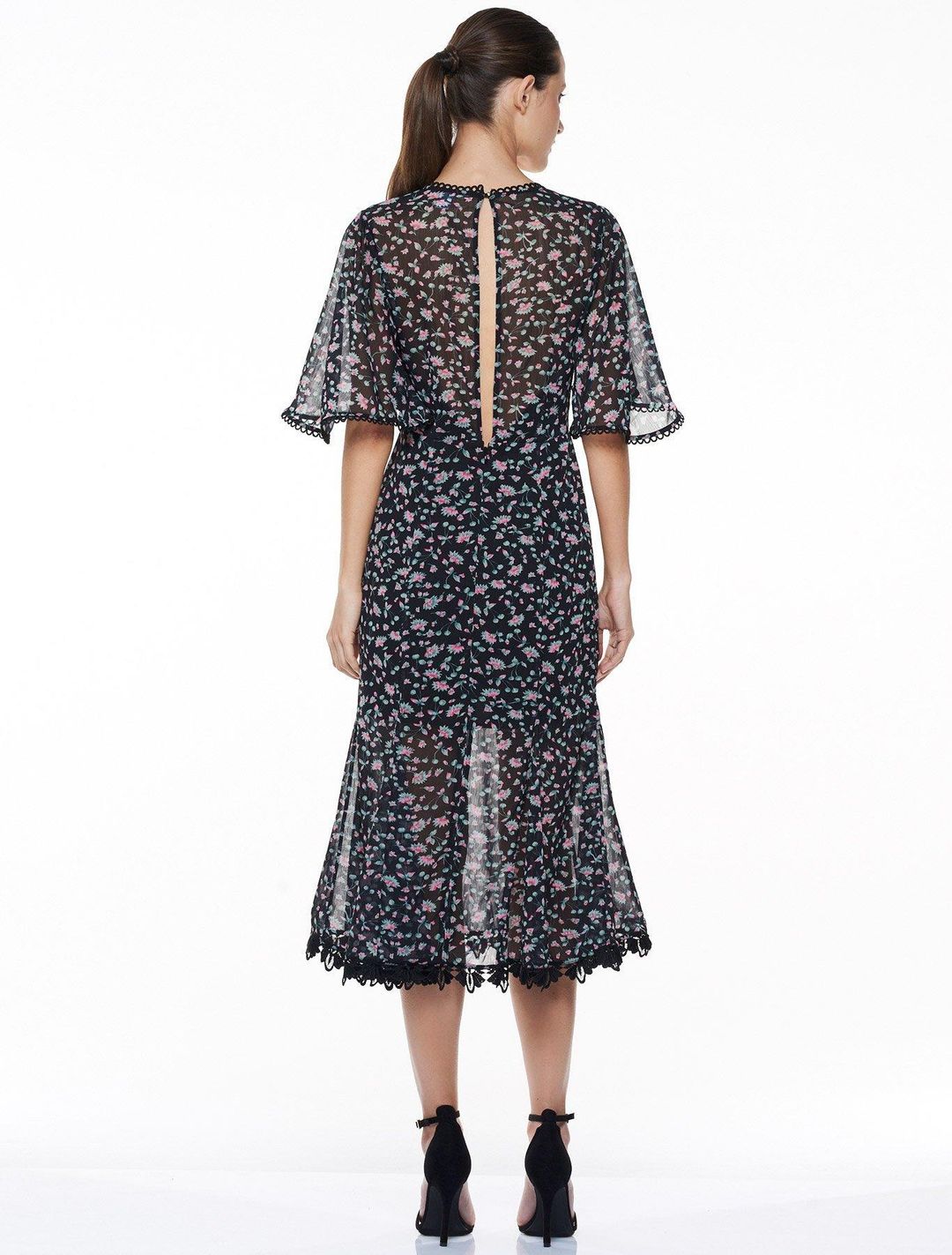 Talulah Unwavering Glamour Midi Dress for rent on The Volte - main image