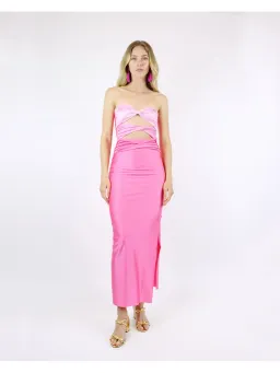 Baobab Ola Maxi Dress in Moonstone Pink Size Small / AU 8 for rent on The Volte - image 1