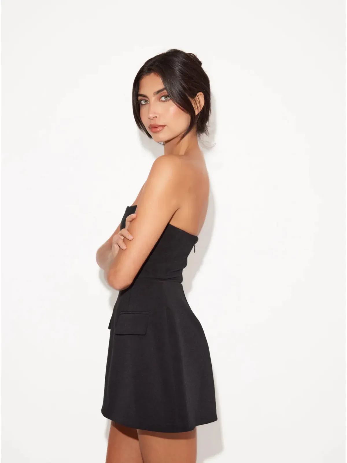 Odd Muse The Ultimate Muse Strapless Dress in Black Size AU 14 - Image 3