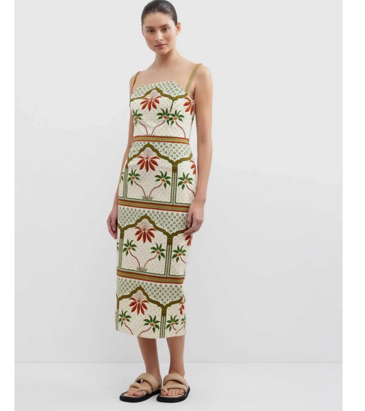 Pasduchas Vida Midi Dress Fiesta Size 10 - Image 2