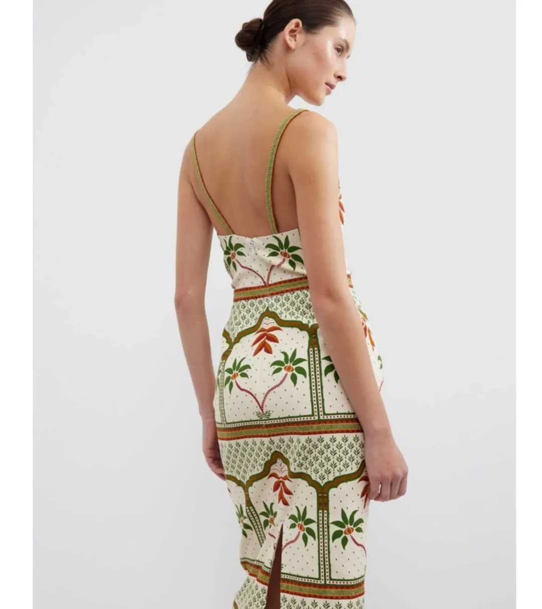 Pasduchas Vida Midi Dress Fiesta Size 10 for rent on The Volte - main image