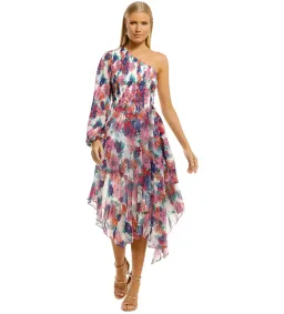 Talulah Always You Midi Dress in Floral Fantasia Print Size 16 for rent on The Volte - image 1