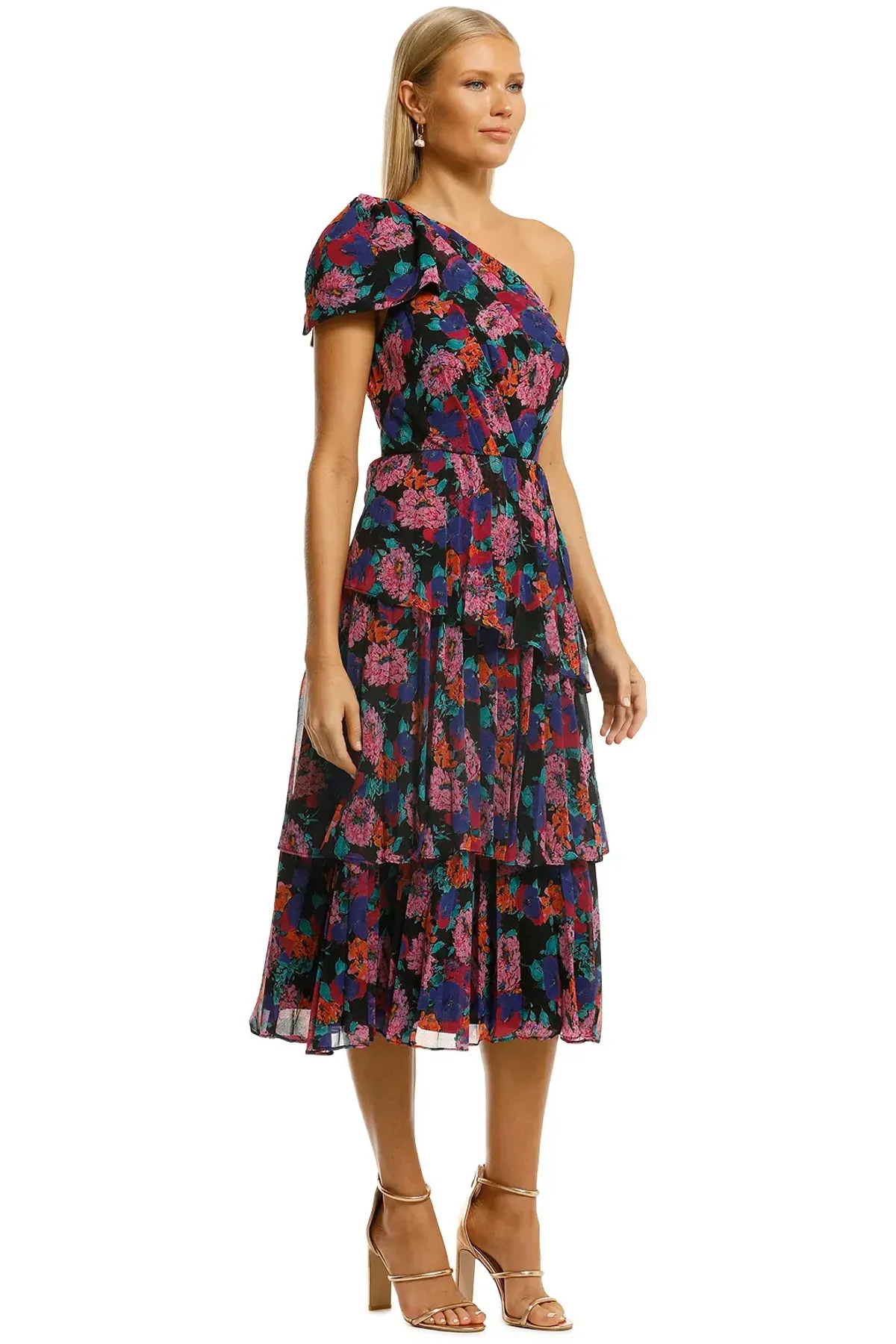 Talulah Sweet Talk Midi Dress in Evening Fantasia Size 8 - Image 2