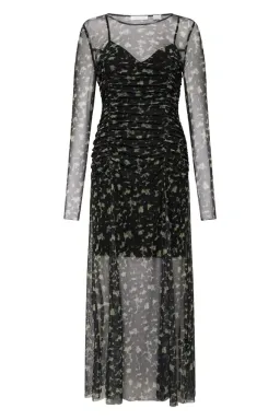 Sass & Bide Skin Deep Long Sleeve Midi Dress Black Size 10 for rent on The Volte - image 6
