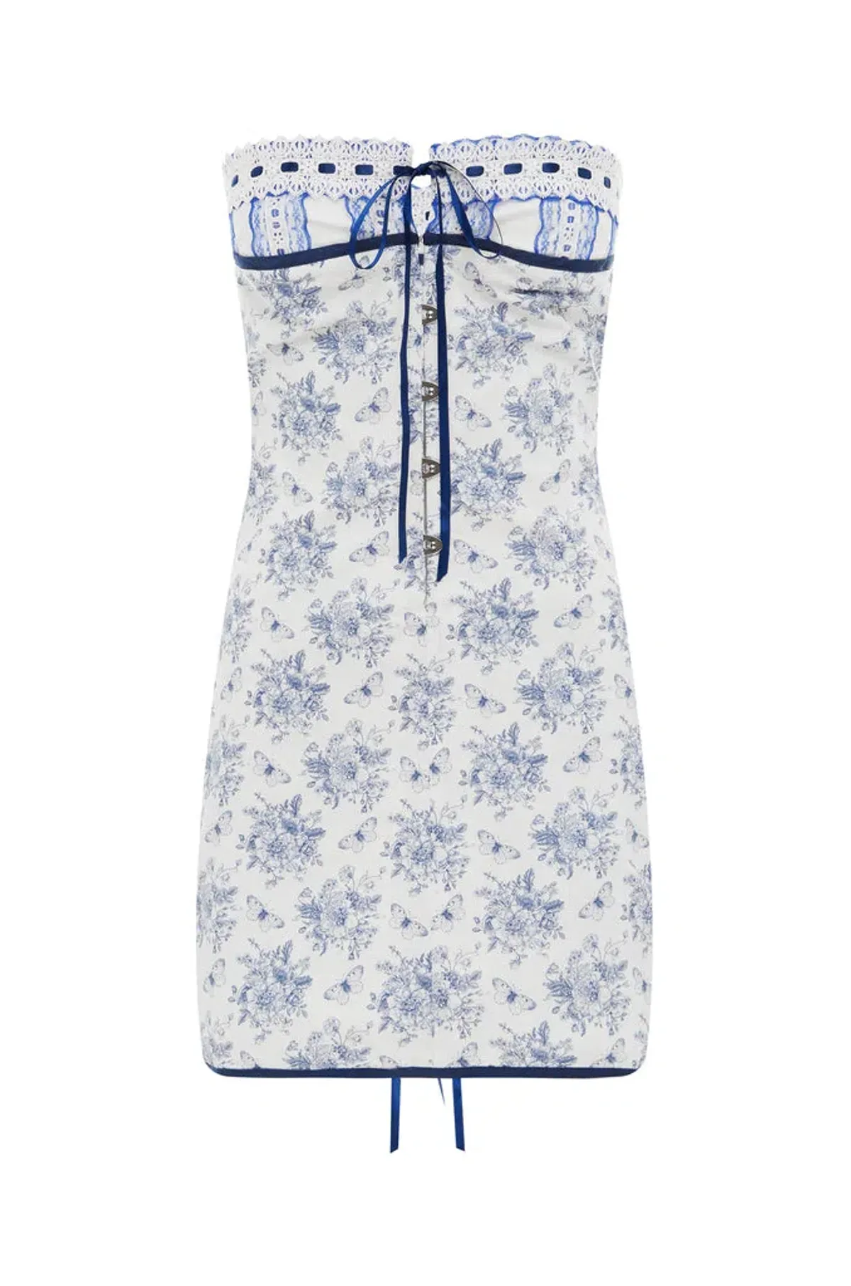 With Jean Sabrin Dress Toile Papillon Size XS/Au 6 - Image 4