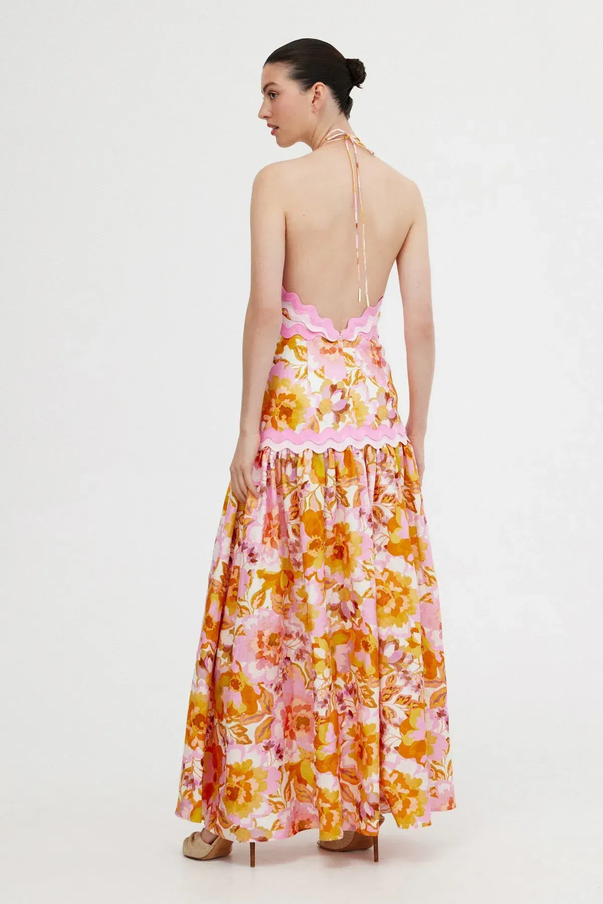 Significant Other Paiton Maxi Dress Dahlia Size 10 - Image 2