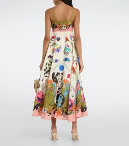 Alemais Evergreen Printed Maxi Sundress Multi Size 8 for rent on The Volte - image 3