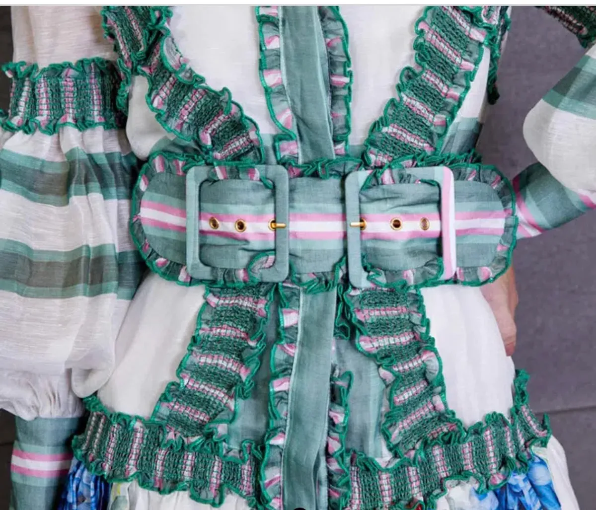 Mackenzie Mode Arabian Nights Maxi Dress in Print Size AU 6 - Image 5