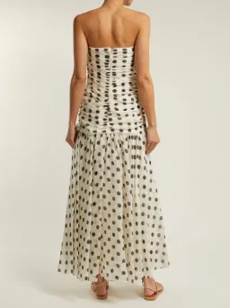 Zimmermann Corsage Ruche Dress Print Size 0/Au 6 for rent on The Volte - image 4