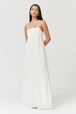 Suboo Bentley Empire Maxi Dress White Size 8 for rent on The Volte - image 3