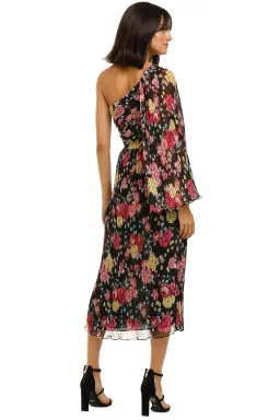 Talulah Midnight Fiesta Midi Dress in Print Size 8 for rent on The Volte - image 3