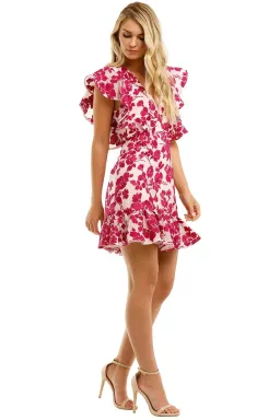Talulah Les Saison Mini Dress Floral Size 6 for rent on The Volte - image 2