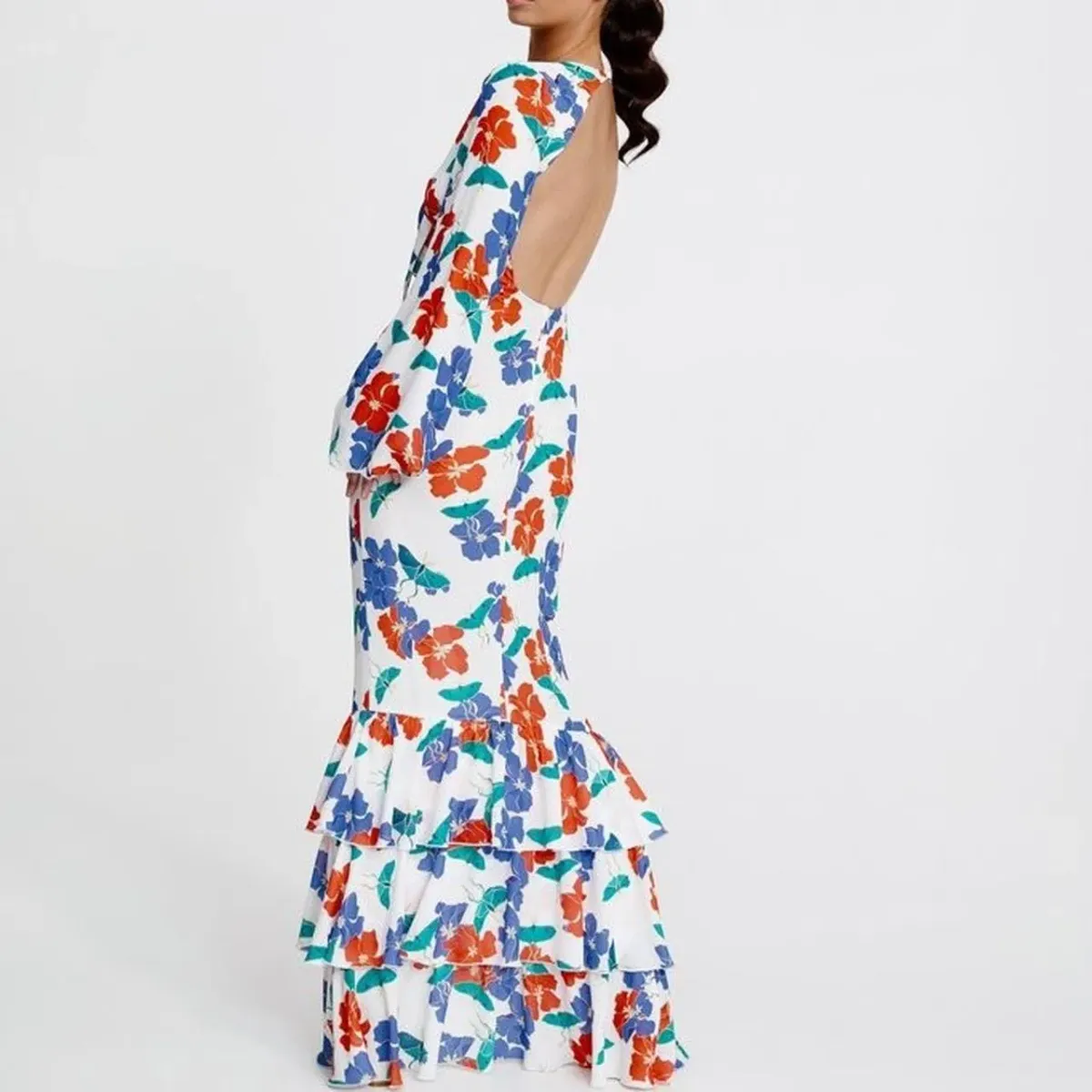 Derma Department Catalina Maxi Dress Floral Size 10 - Image 2