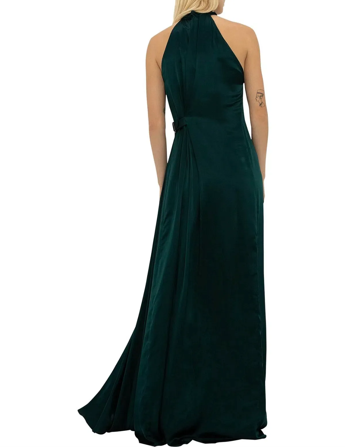 Bianca Spender Isabella Silk Gown Green Size 10 - Image 3