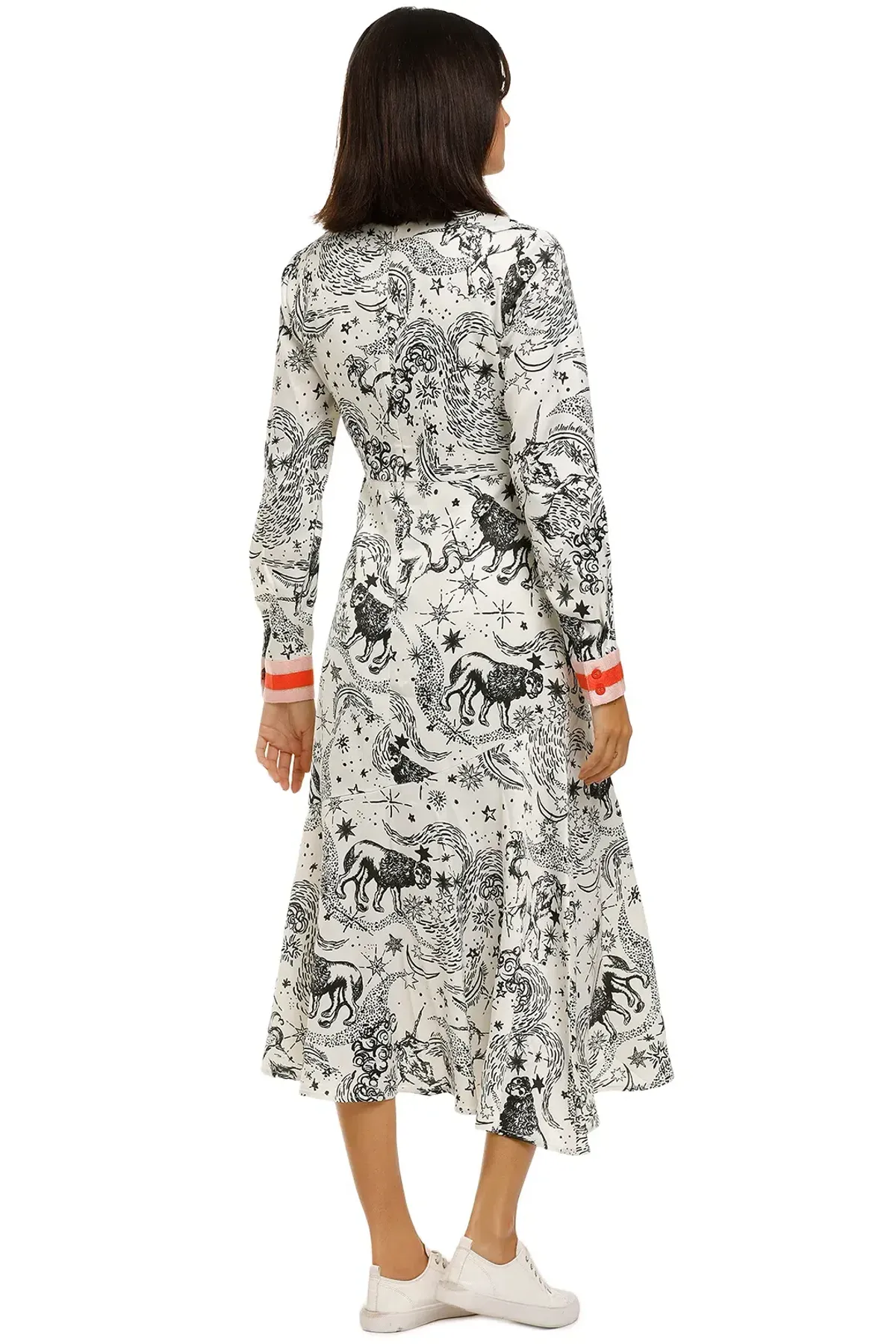 Vestire Baby What's Your Sign in White Zodiac Print Size 12 - Image 3