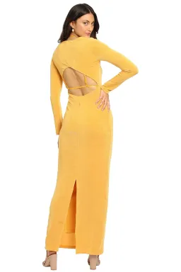 WNTRMSE Bella Dress in Sunset Size 10 for rent on The Volte - image 3