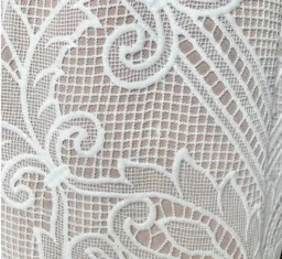 Sheike Lunar Lace Maxi Dress Ivory Size 14 for rent on The Volte - image 3