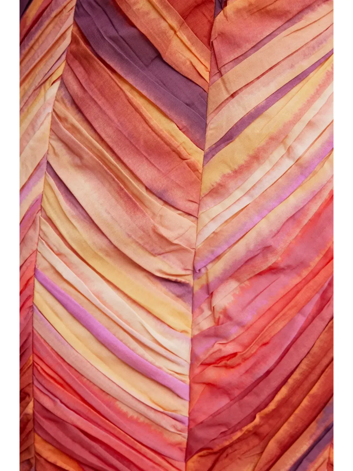 Acler Marley Mini Dress in Watercolour Horizon Size AU 12 - Image 4