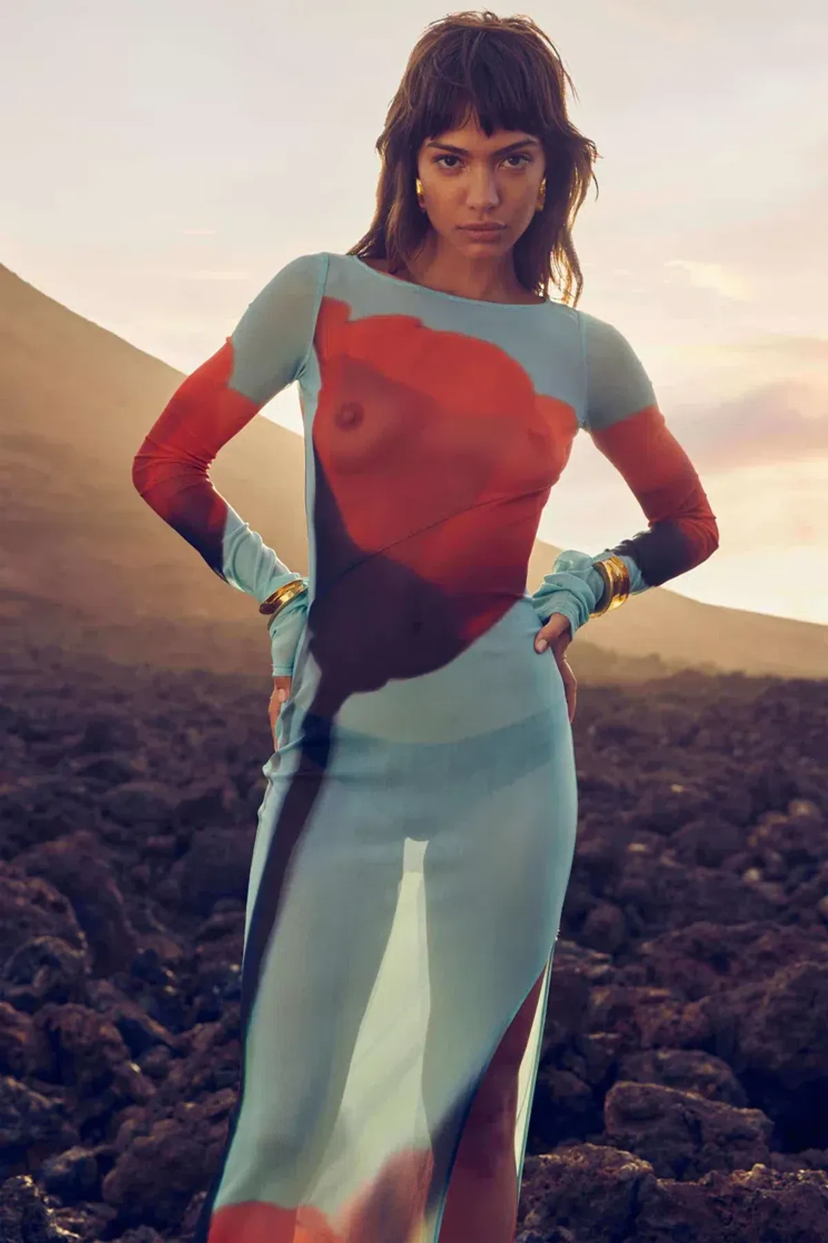 Rat & Boa Santino Dress Multi Size Size AU 12 - Image 6