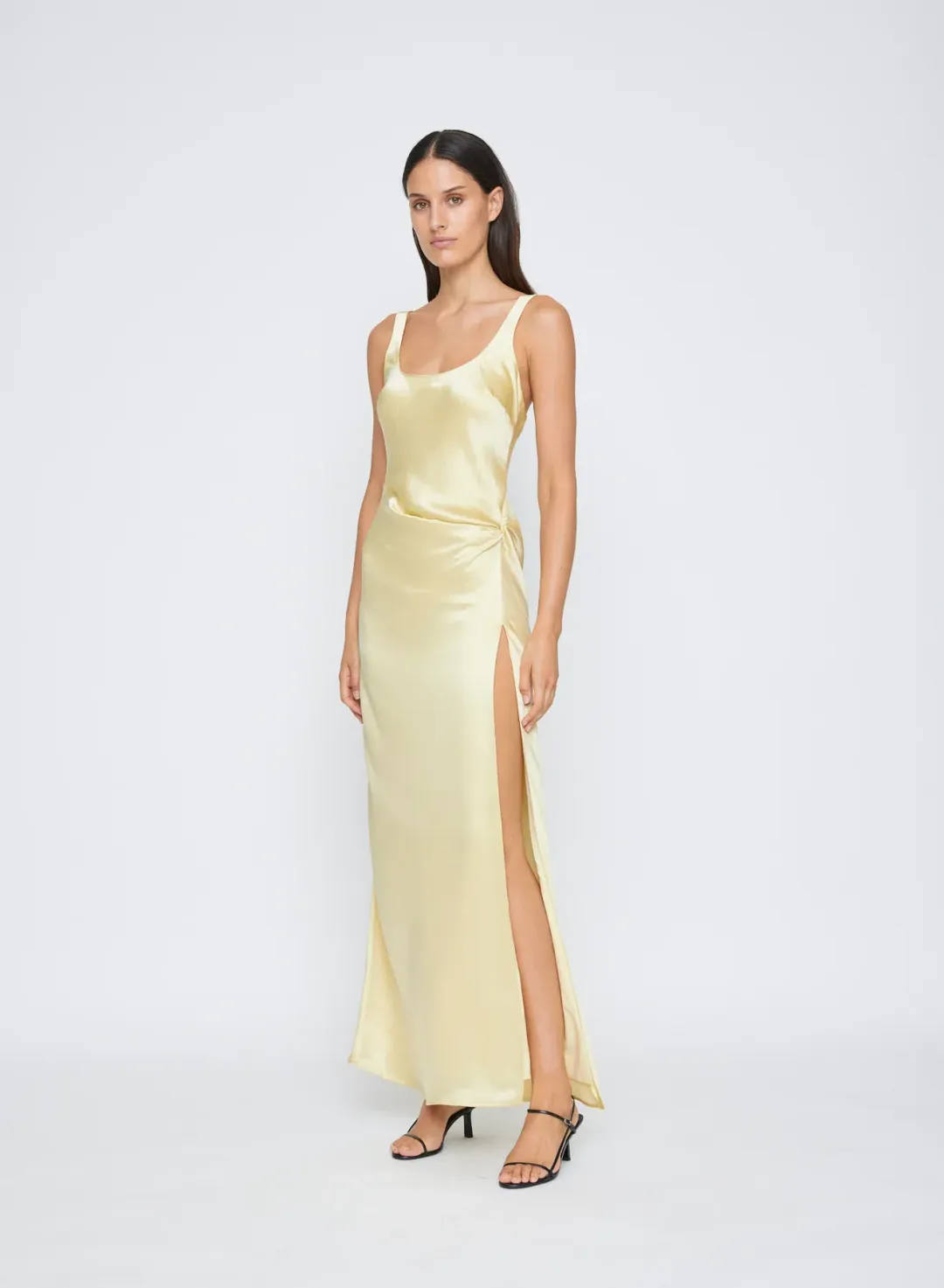 Anna Quan Etta Dress in Champagne Size AU 4 for rent on The Volte - main image