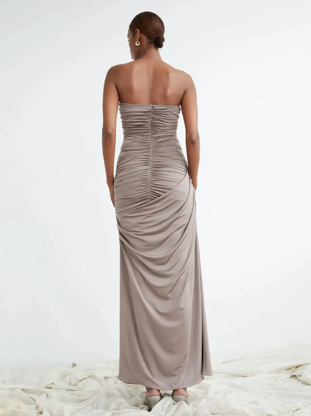 Paris Georgia Val Dress Concrete Size S / AU 8 - Image 2