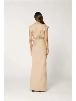 Bianca & Bridgett Nola Dress Nude Size AU 6 for rent on The Volte - image 3