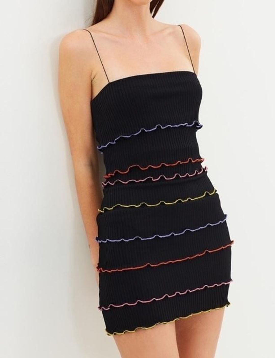 Bec & Bridge La Bamba Mini Dress in Black Size AU 6 for rent on The Volte - main image
