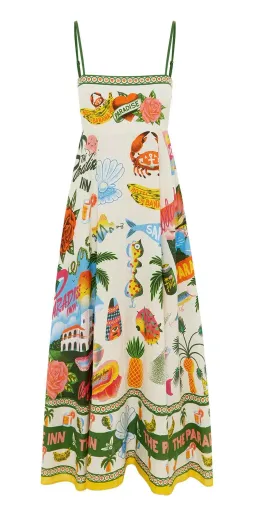 Alemais Paradiso Sundress Print Size 16 for rent on The Volte - image 3
