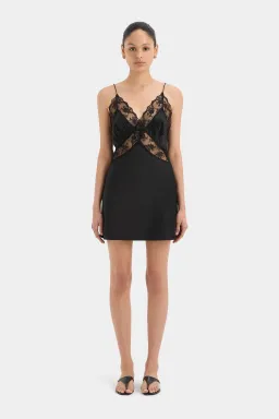 Sir The Label Aries Slip Mini Dress Black Size 2/Au 10 for rent on The Volte - image 1
