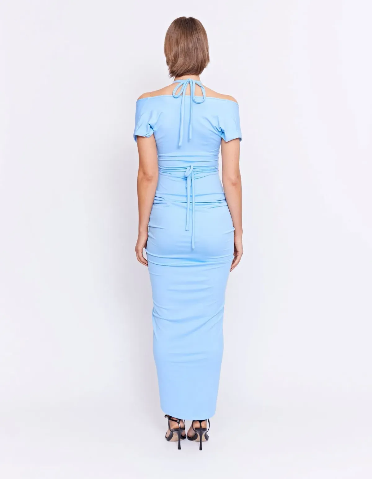 Pfeiffer Ramos MIdi Dress Blue Size XS / AU 6 - Image 4