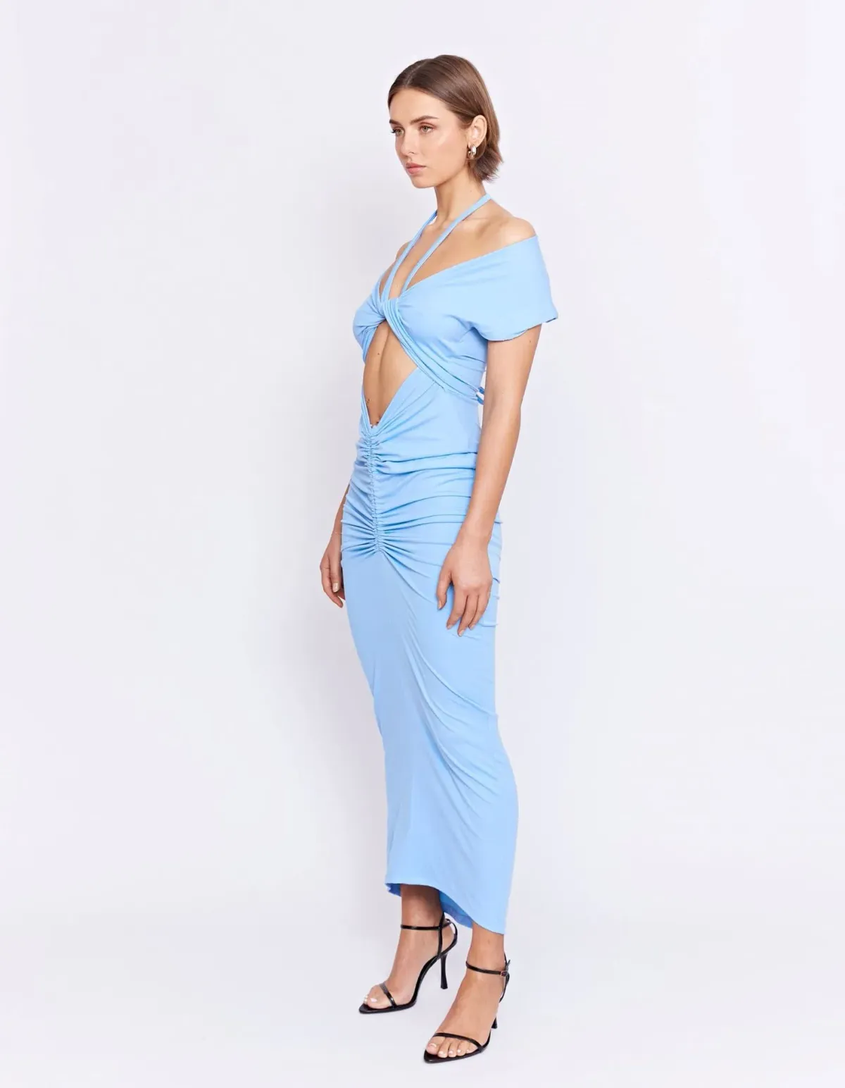 Pfeiffer Ramos MIdi Dress Blue Size XS / AU 6 - Image 3