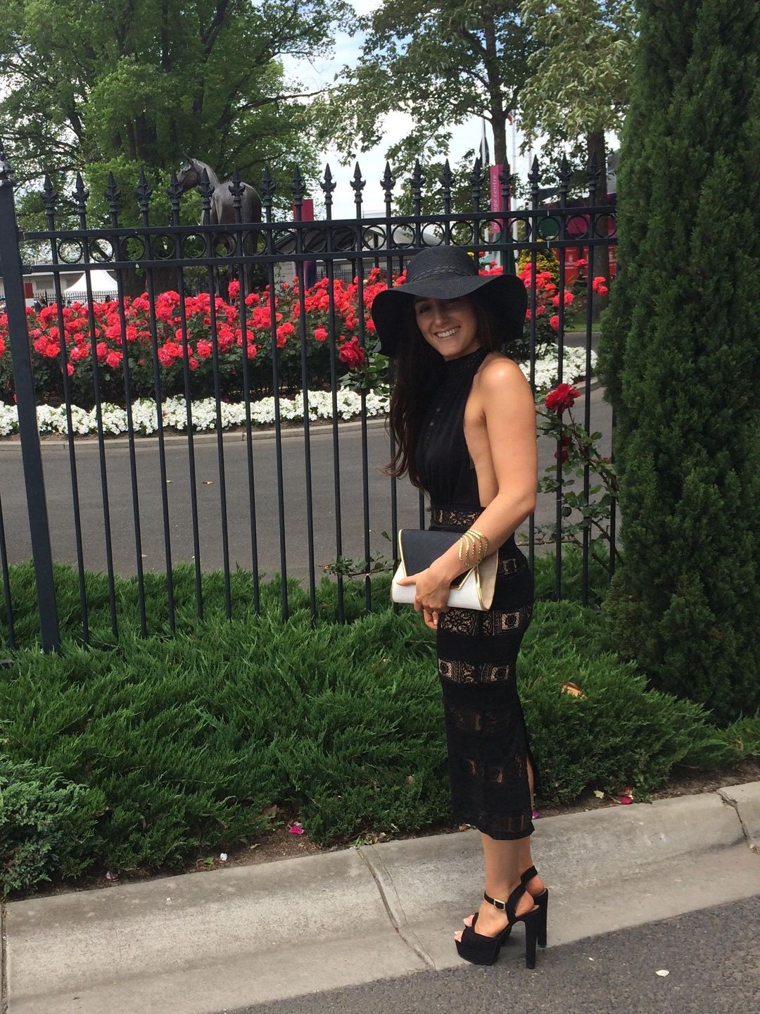 MISHA Portia Black Dress Size 8 for rent on The Volte - main image