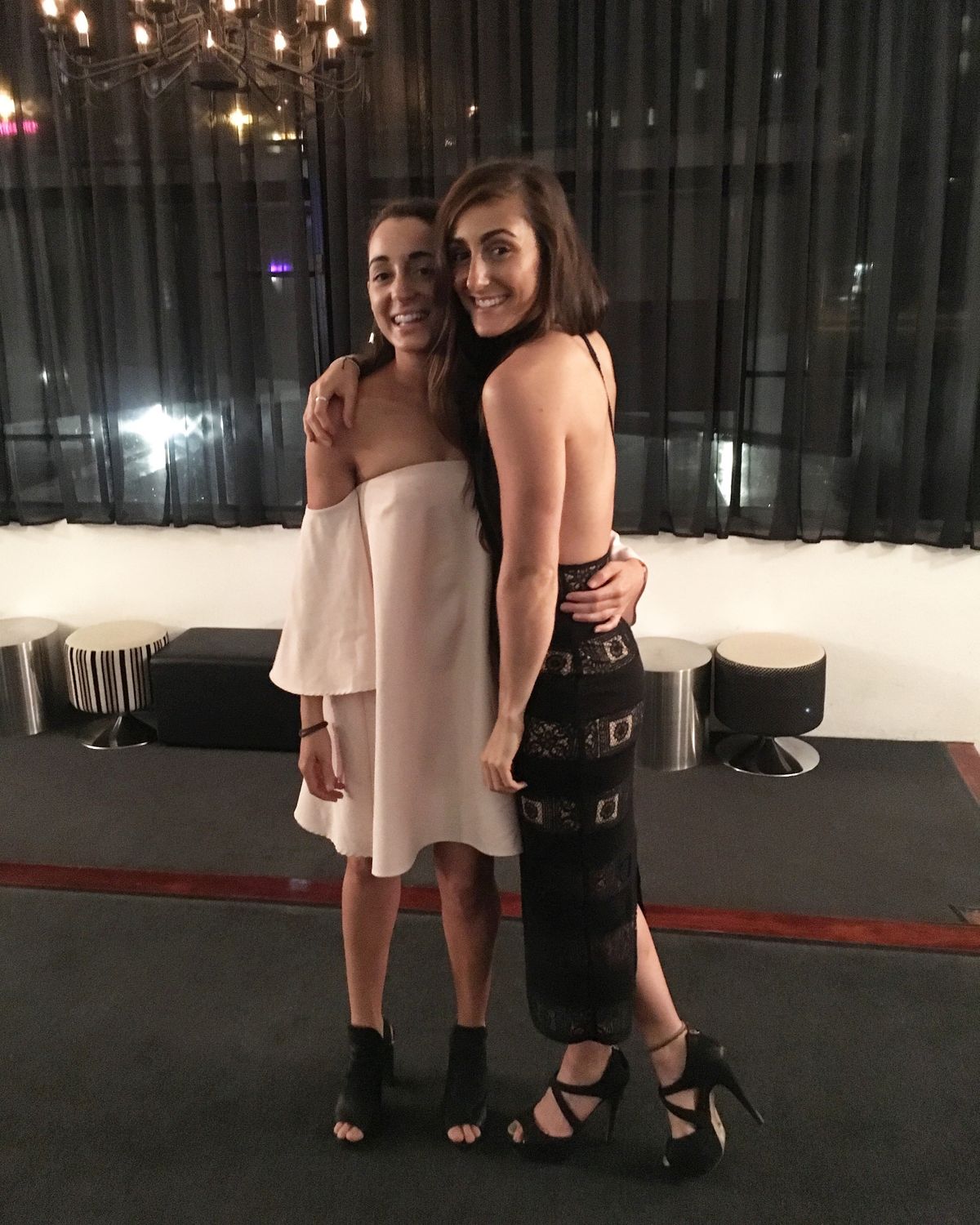 MISHA Portia Black Dress Size 8 - Image 5