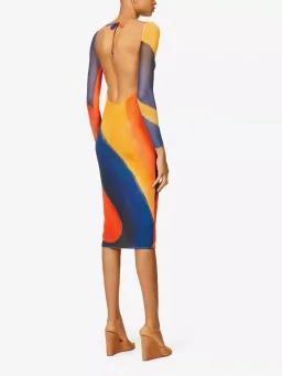 Farai London Alamea Midi Dress Multi Size M / AU 10 for rent on The Volte - image 3