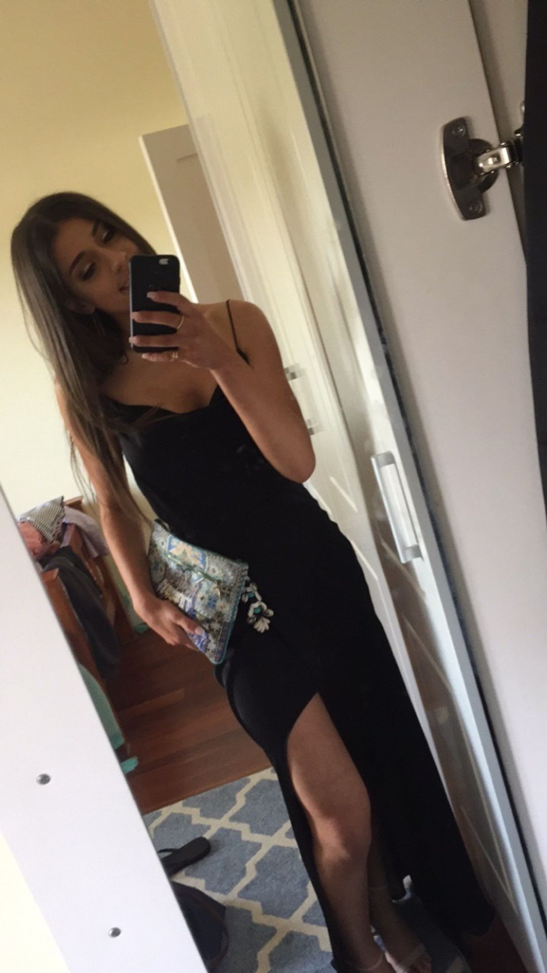 Winona Zetian Cowl Neck Maxi Dress Black 8 for rent on The Volte - main image