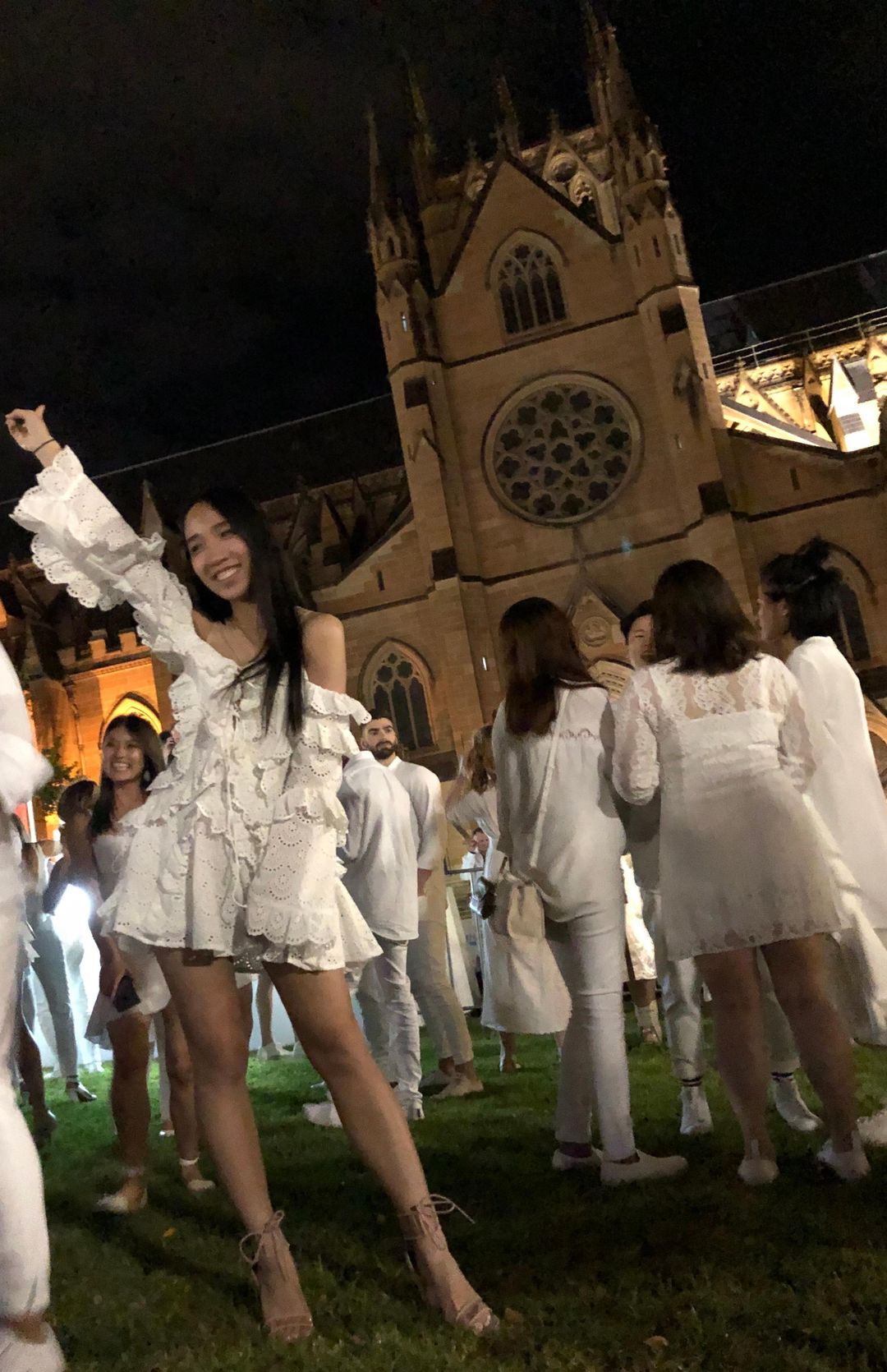 Thurley Ebony Strapless Dress in Ivory Size 6 for rent on The Volte - main image