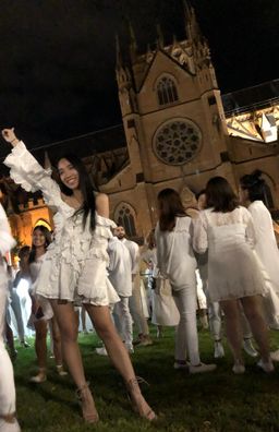 Thurley Ebony Strapless Dress in Ivory Size 6 for rent on The Volte - image 2