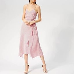 Bec & Bridge Love Sensation Wrap Dress Pink Size 6 for rent on The Volte - image 1