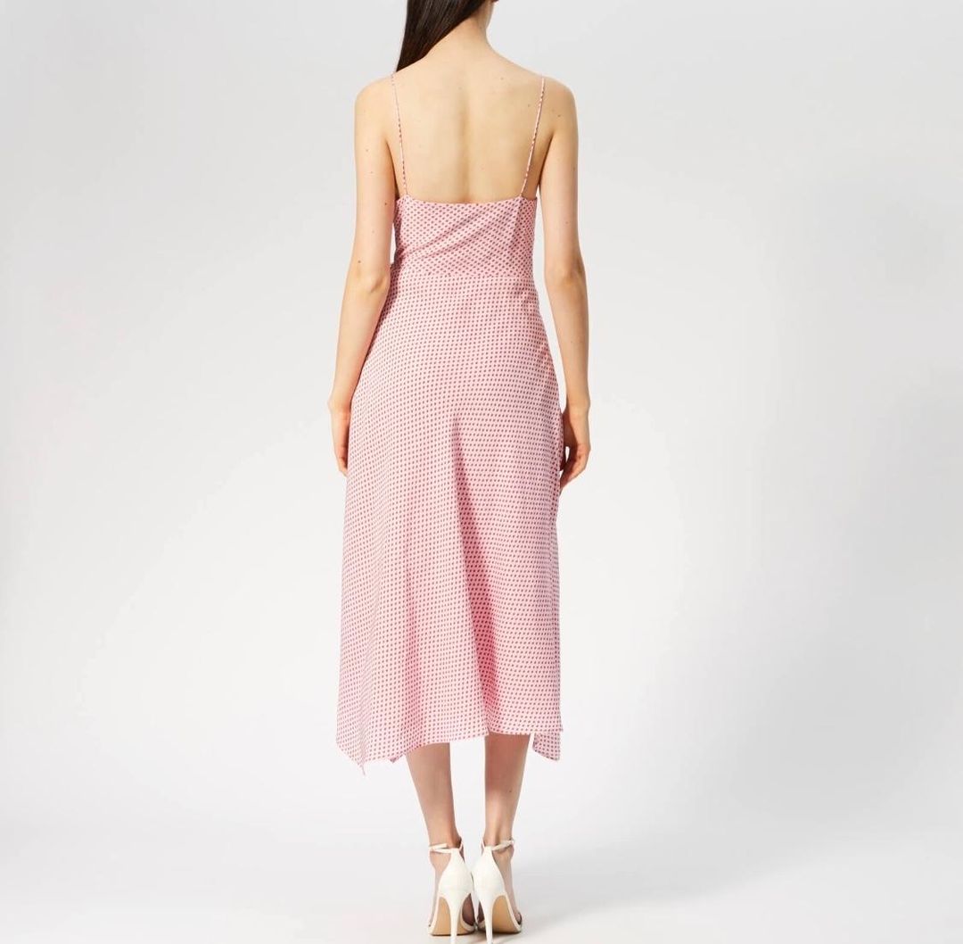 Bec & Bridge Love Sensation Wrap Dress Pink Size 6 for rent on The Volte - main image