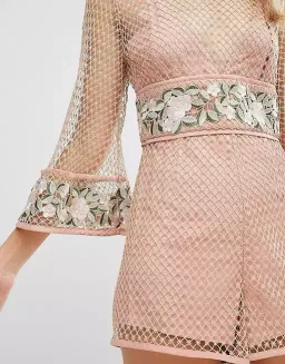 Alice McCall All Eyes On You Playsuit Antique Rose Size 4 for rent on The Volte - image 3