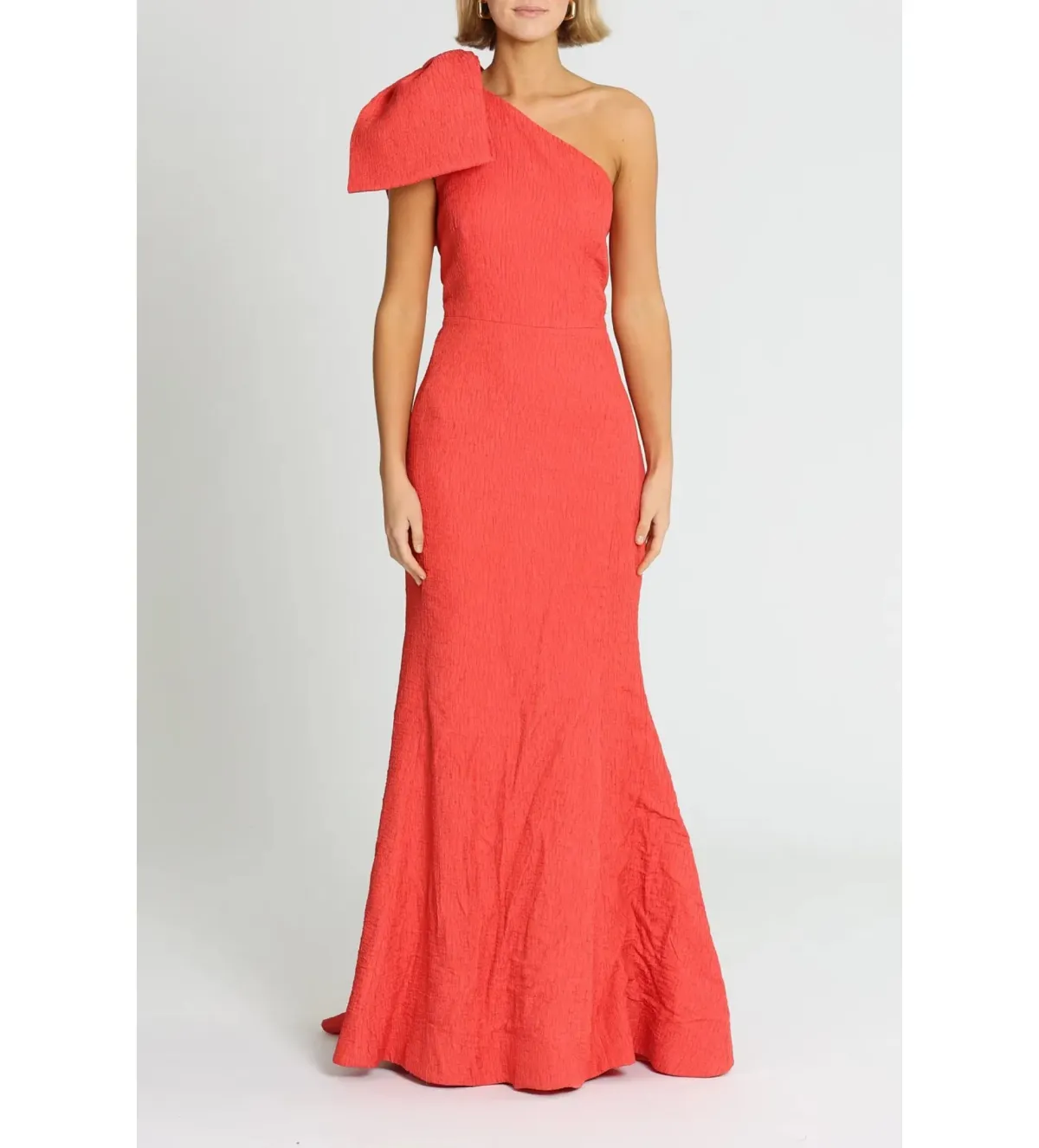 Rebecca Vallance Francesca Gown Coral Size 14 - Image 1
