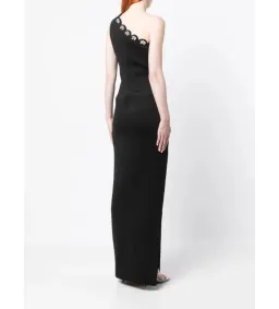 Rachel Gilbert Stella Floor Length Gown Black Size 10 for rent on The Volte - image 2